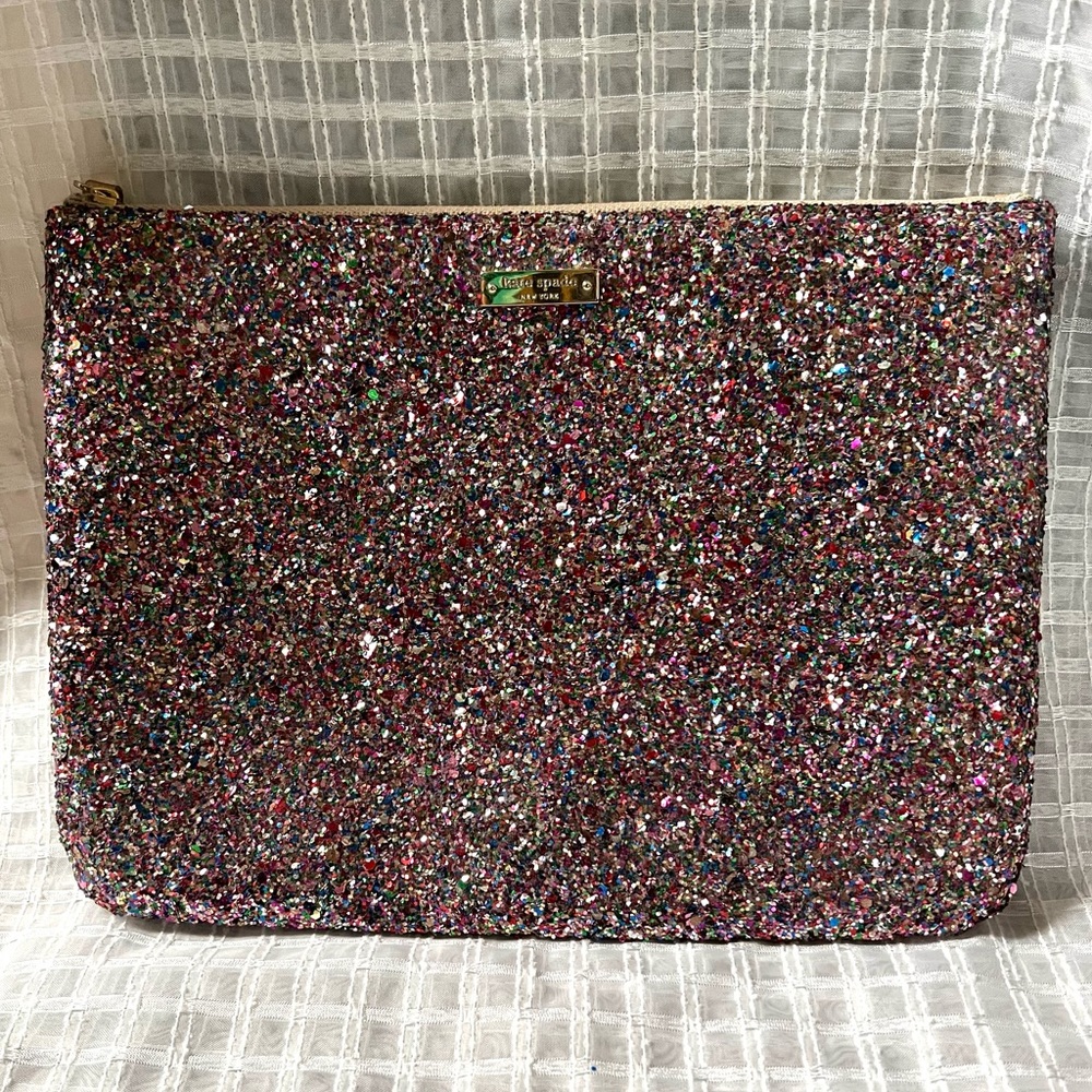 Sparkly vintage Kate Spade clutch